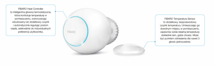 Fibaro Głowica termostatyczna do Apple FGBHT-001 HomeKit